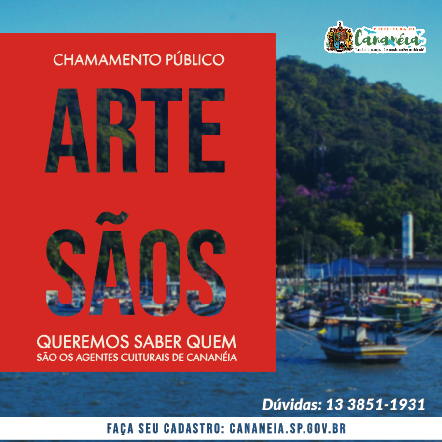 Prefeitura realiza chamamento para agentes de cultura