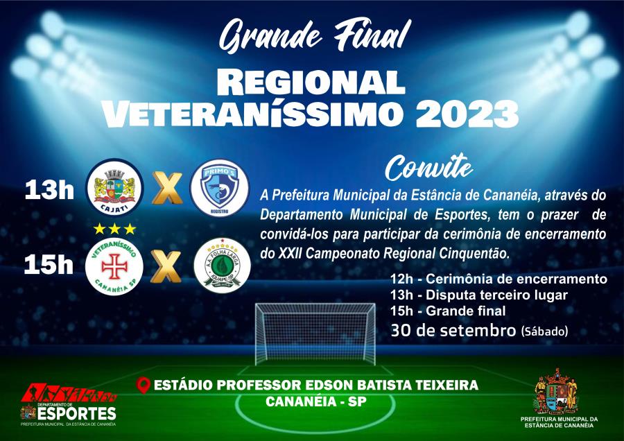 Grande Final !!!! Regional Veteraníssimo 2023