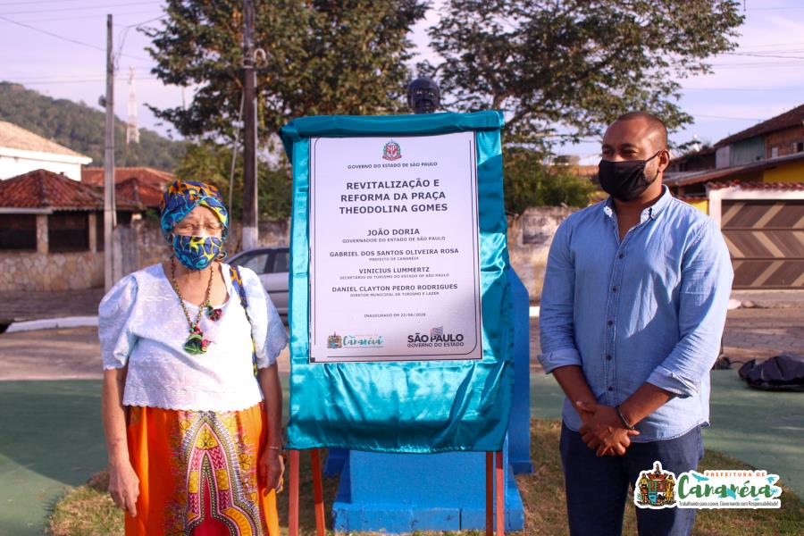 Prefeitura de Cananéia reinaugura Praça Theodolina Gomes