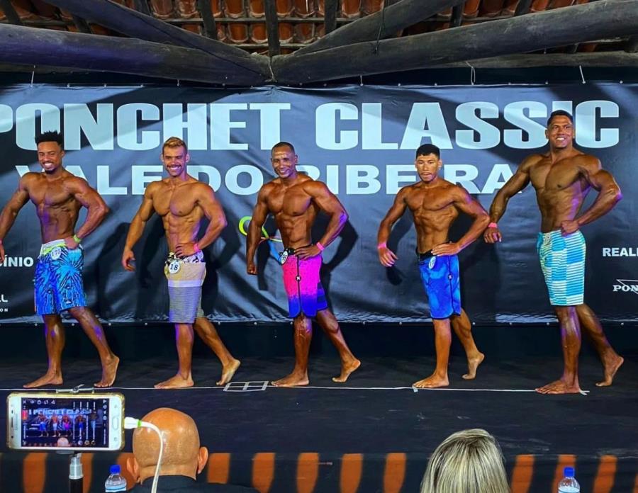 Atletas da Ilha no Podium do I Ponchet Classic Vale do Ribeira de Fisiculturismo 