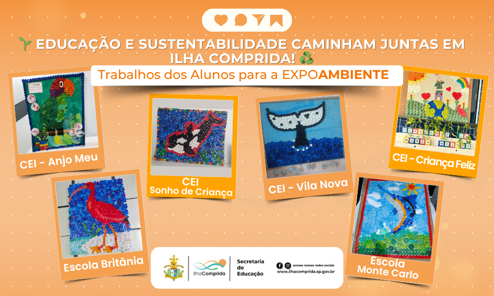 🌱 Educação e Sustentabilidade Caminham Juntas em Ilha Comprida! ♻️