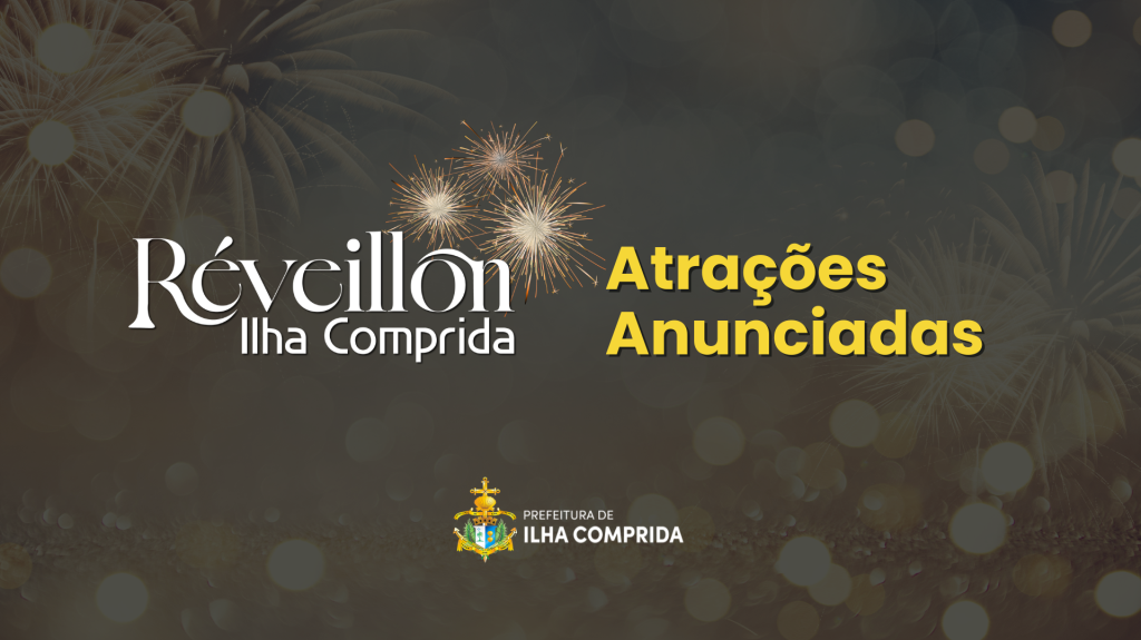 Ilha Comprida anuncia programação do Réveillon 2026 com DJ Gryx e Banda Palace