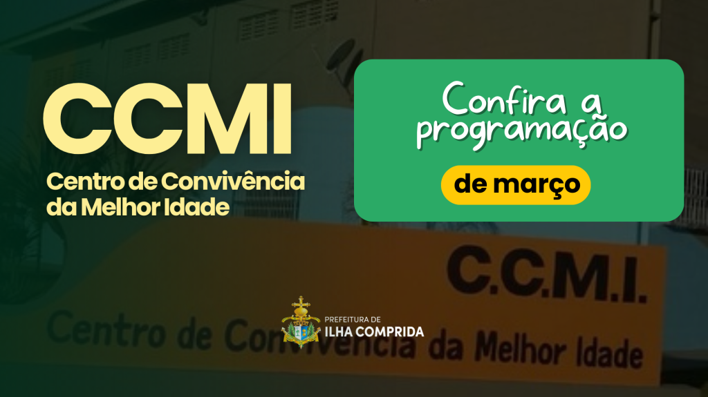 CCMI divulga programação de atividades de março