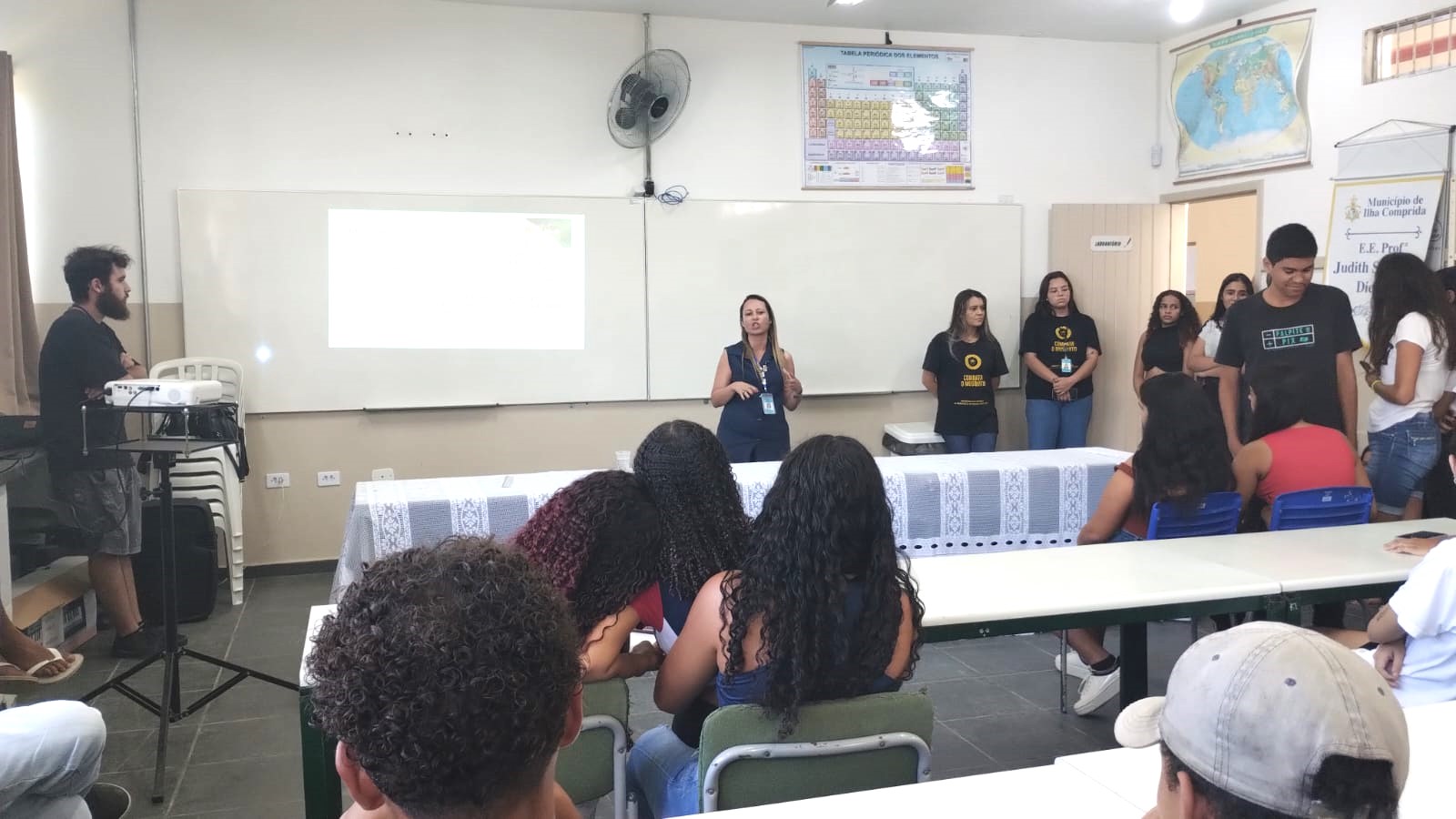 Profissionais da Saúde realizaram ações educativas e preventivas contra a  Dengue na Escola Judith - Prefeitura de Ilha Comprida