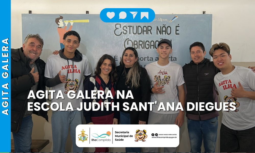 Escola Judith Sant’Ana Diegues encerra agosto com atividades do Agita Galera para alunos do Ensino Médio