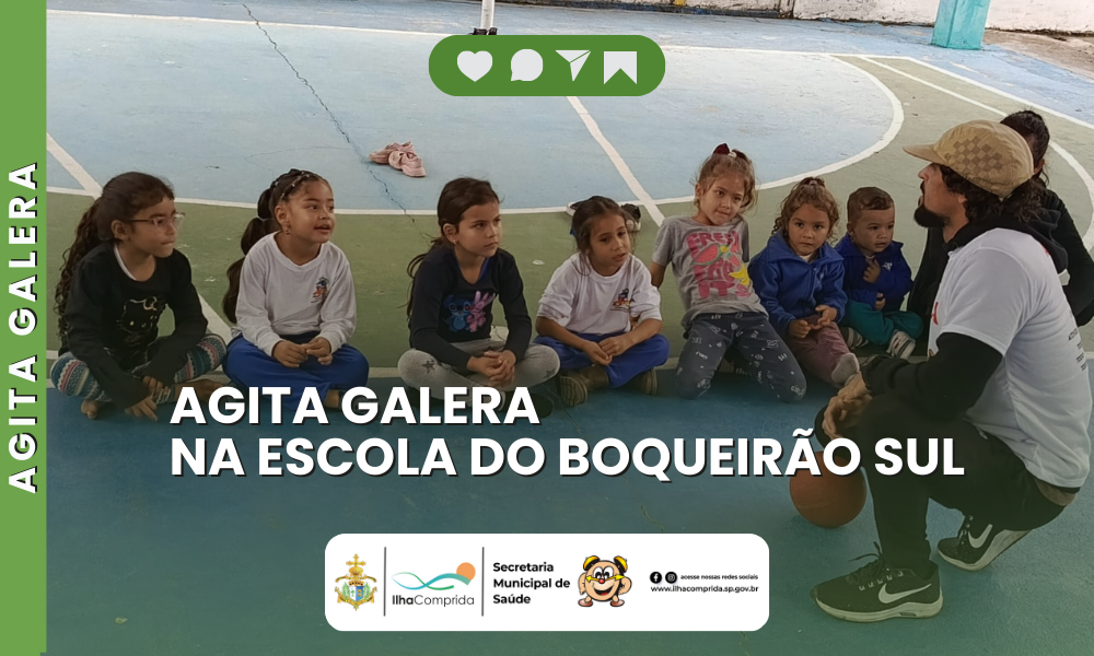 Alunos do Boqueirão Sul participam do projeto Agita Galera com atividades esportivas e recreativas