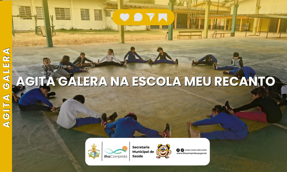 Escola Meu Recanto mobiliza mais de 600 alunos no Agita Galera 2025