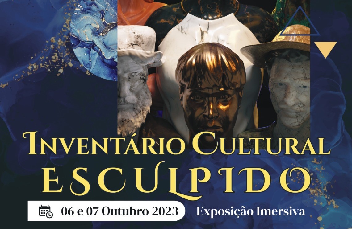 Exposição Imersiva Inventário Cultural Esculpido será realizada nesta sexta 06/10, no Espaço Cultural Plínio Marcos