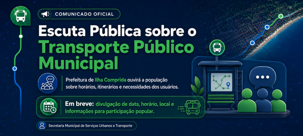 Comunicado Oficial sobre as mudanças do Transporte Público Municipal