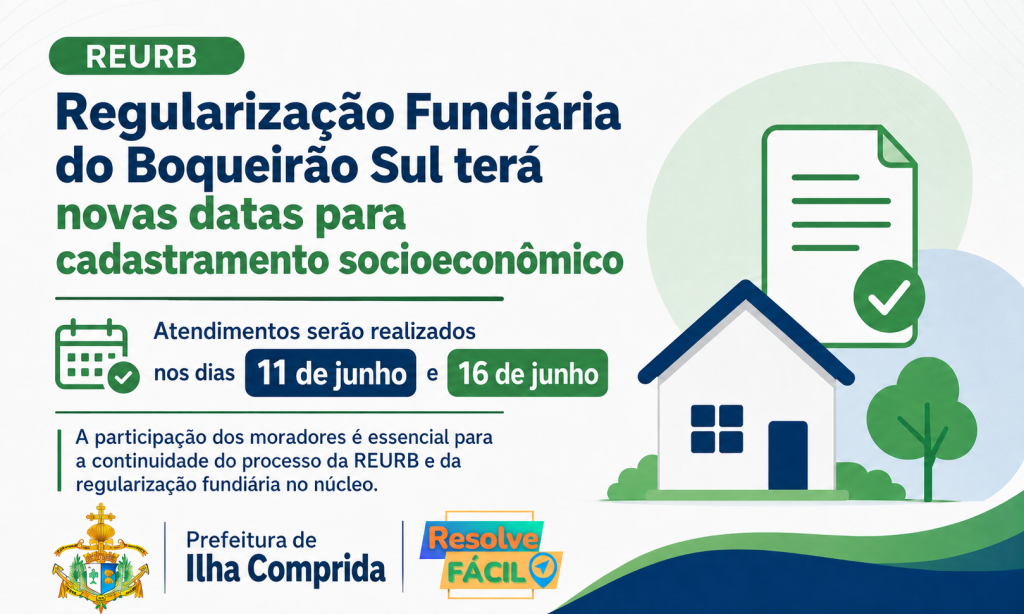 Prefeitura realiza nova etapa da REURB no Boqueirão Sul e reforça importância do cadastramento socioeconômico