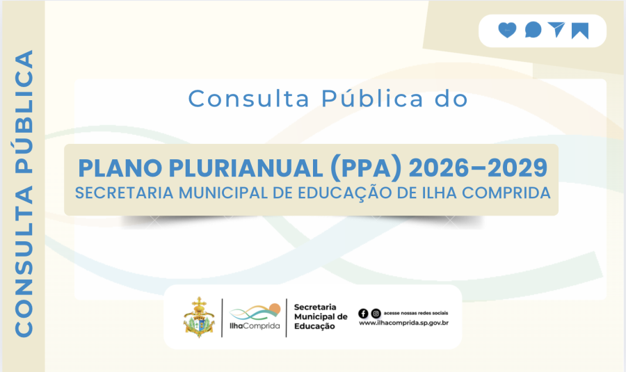 📢 Participe da construção do futuro da nossa educação!