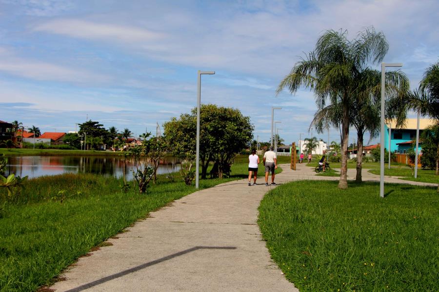 Praça Lagoa Adriana é um dos doze roteiros lançados pelo Município dentro do planejamento Turismo Seguro