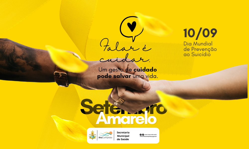 Ilha Comprida reforça a importância da prevenção ao suicídio no Dia Mundial – 10 de setembro