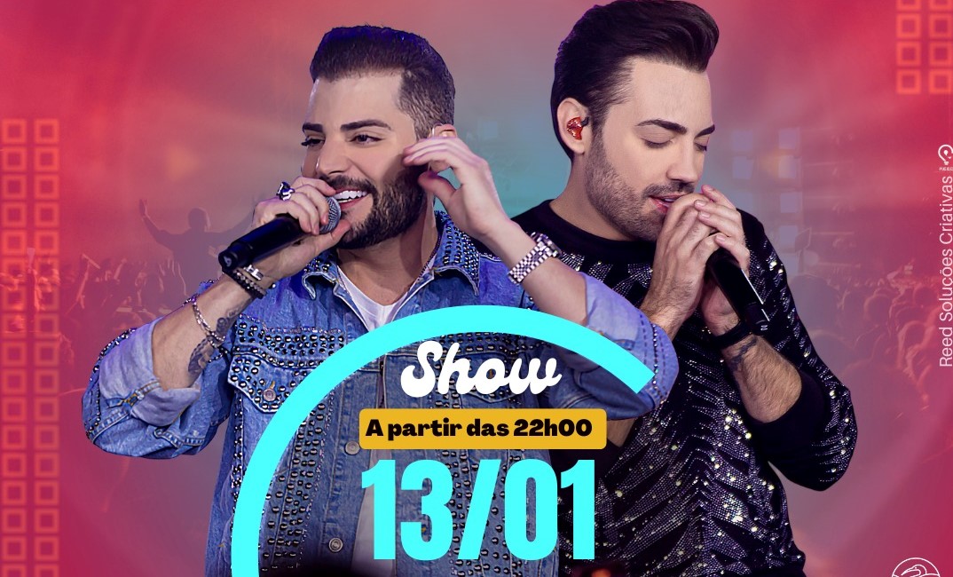 Ilha Verão 2023 convida para os shows de Guilherme & Benuto na sexta 13/01 e Projota no sábado 14/01 