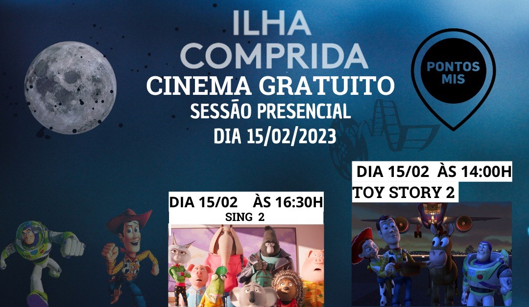 Nesta quarta 15/02 tem Cinema com Pipoca gratuitos na Ilha - Prefeitura de Ilha Comprida Nesta quarta 15/02 tem Cinema com Pipoca gratuitos na Ilha - Prefeitura de Ilha Comprida