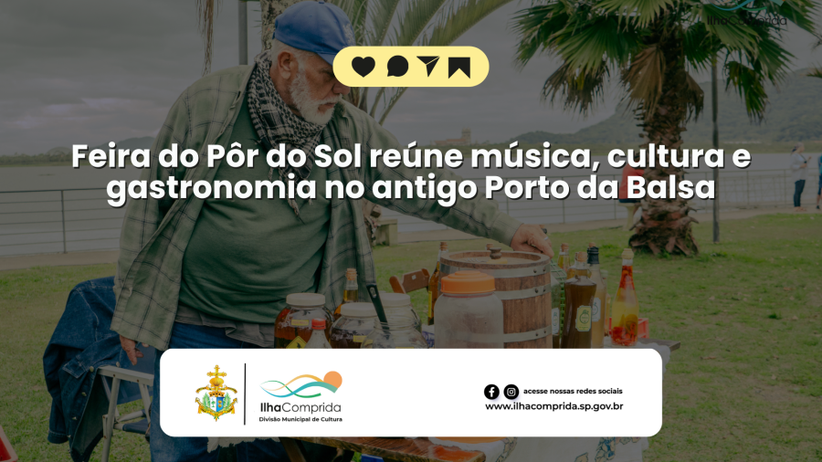 Feira do Pôr do Sol reúne música, cultura e gastronomia no antigo Porto da Balsa