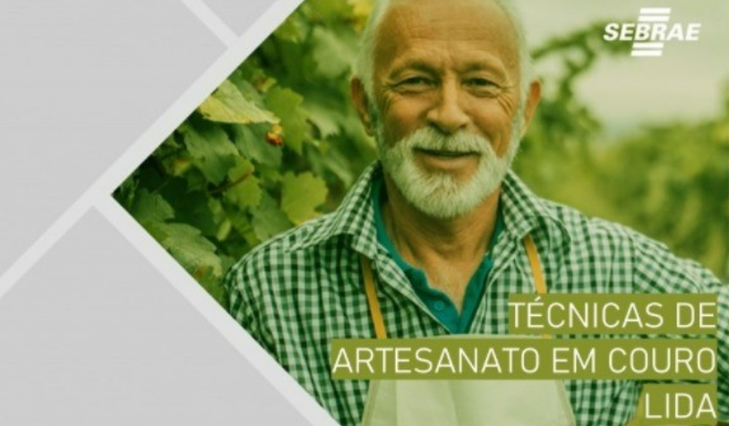 Centro de Formação destaca que ainda há vagas para o curso "Técnicas de Artesanato em Couro-Lida"
