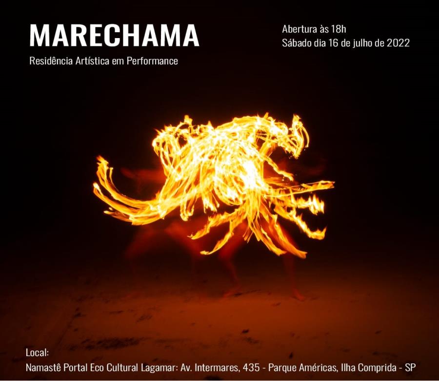 Exposição MARECHAMA será aberta neste sábado 16/07, na Namastê Eco Cultural Lagamar, no Boqueirão Sul