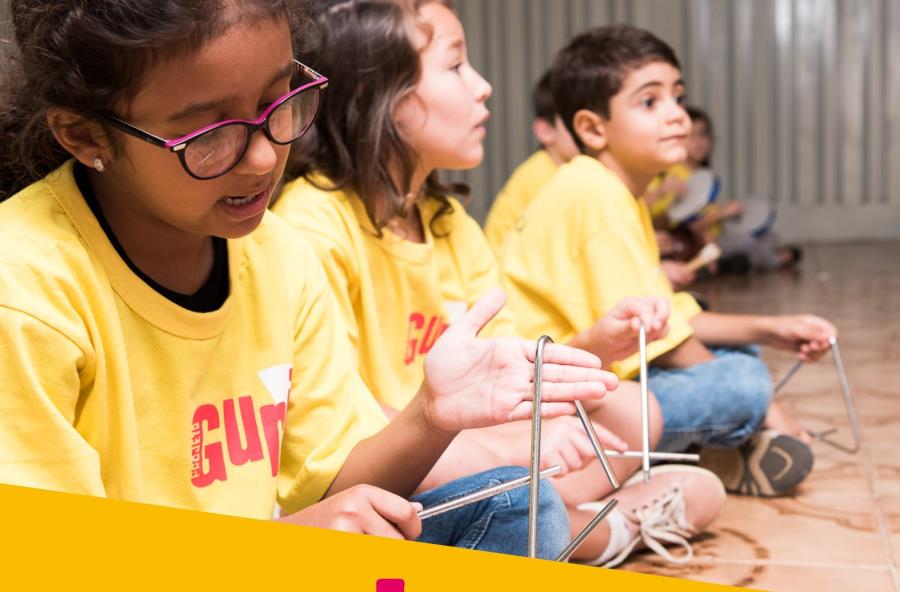 Projeto Guri Polo Ilha com inscrições on line abertas para aulas de violão e percussão