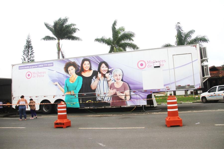 Carreta da Mamografia “Mulheres de Peito” prossegue com atendimento na Ilha até o dia 25/03