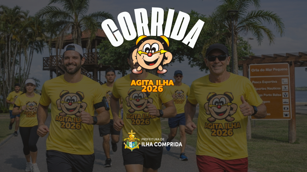 Corrida Agita Ilha 2026 acontece no dia 26 de abril