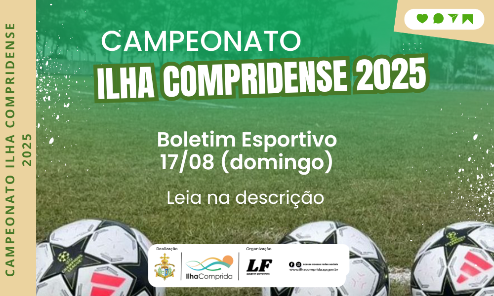 Campeonato Ilha Compridense 2025 tem rodada marcada por grandes goleadas e disputas equilibradas