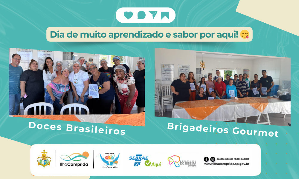 🍬 Na quinta-feira, 15/05, foi dia de muito aprendizado e sabor no Espaço Gente! 😋