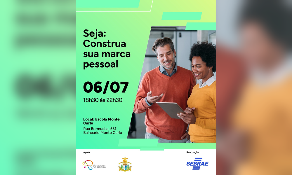 Curso gratuito orienta moradores sobre construção de marca pessoal em Ilha Comprida