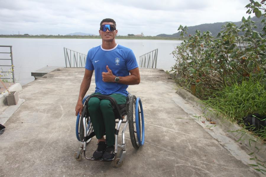 Com uma história de vida de superação, Uilian Ferreira Mendes – campeão brasileiro KL2-, é o novo atleta do Polo Nacional de Paracanoagem 