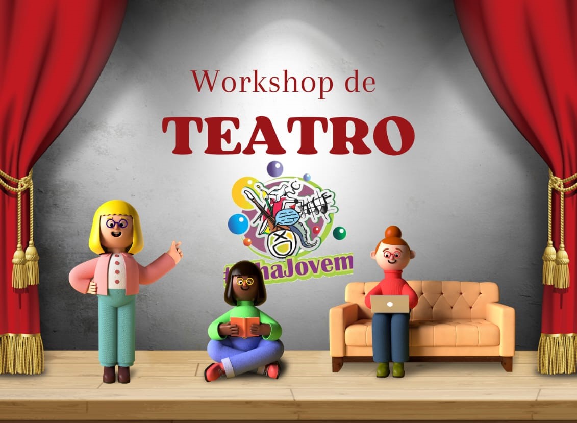 Oficina de Teatro do Ilha Jovem convida a população para ensaio aberto da peça “O Magico de Oz” e Workshop na sexta 23/06