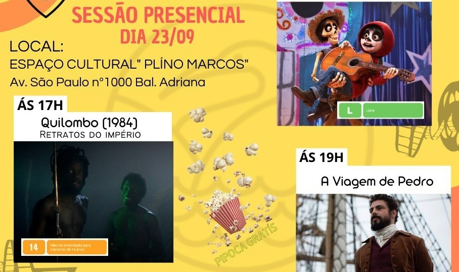 Ponto MIS e Cultura da Ilha convidam para sessões gratuitas de cinema na sexta 23/09