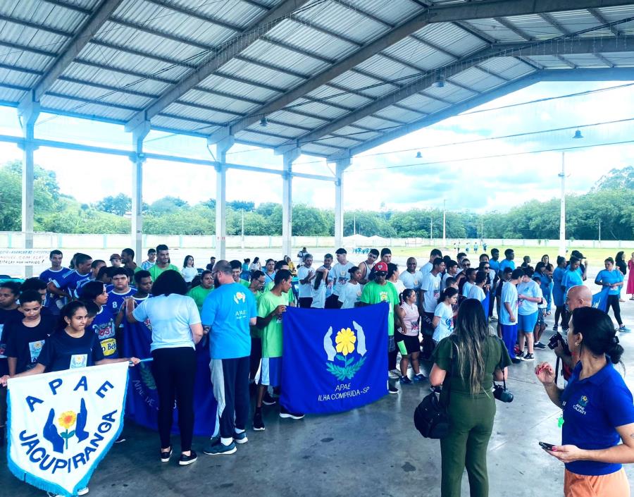 Atletas da Apae da Ilha conquistam a segunda colocação geral no Regional de Atletismo