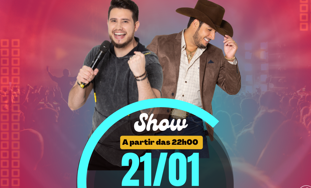 Ilha Verão convida para o show da dupla Bruno & Barreto neste sábado 21/01