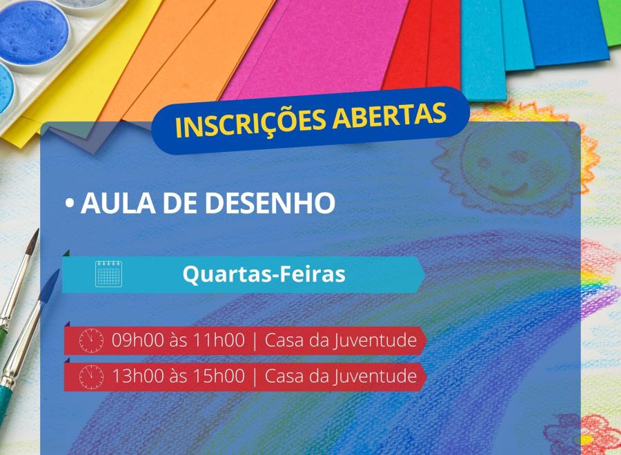 Casa da Juventude da Ilha com inscrições abertas para as Aulas de Desenho