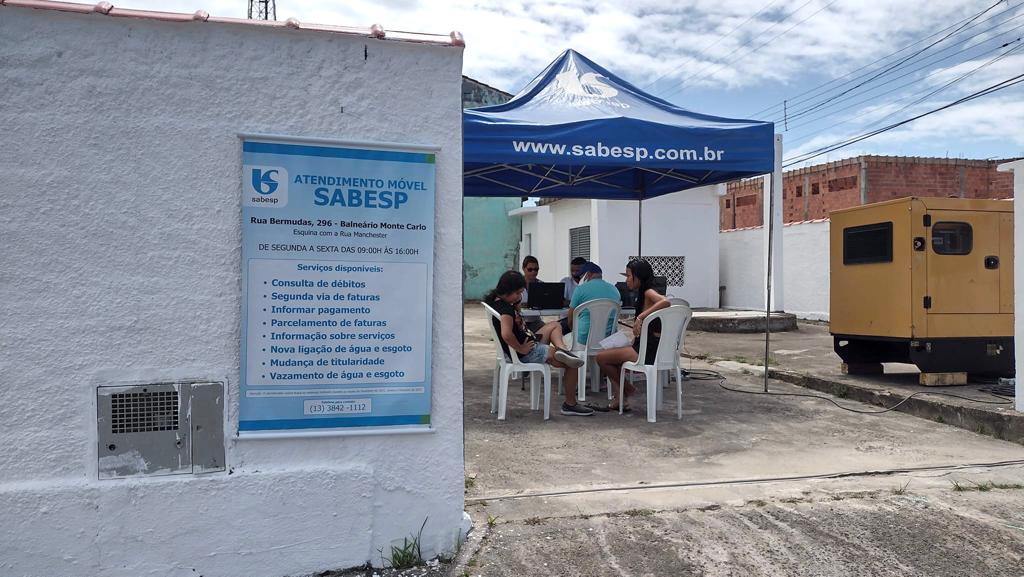 Agência Móvel da Sabesp realiza atendimento em Ilha Comprida durante toda a temporada de Verão