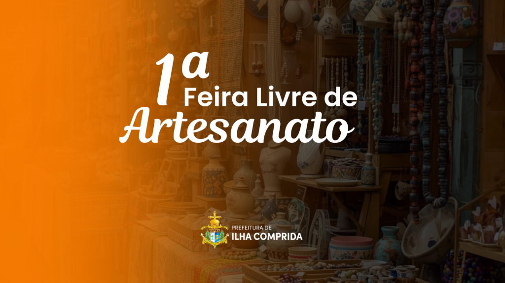1ª Feira Livre de Artesanato abre inscrições para artesãos