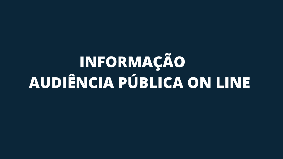 Município convida população para Audiência Pública on line na sexta 25/09 sobre Metas Fiscais