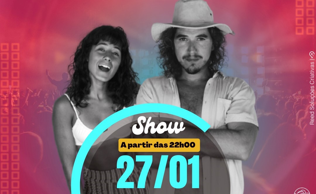 Ilha Verão 2023 convida para o show de Benziê e Rastapé na sexta 27/01 e Clayton & Romário no sábado 28/01