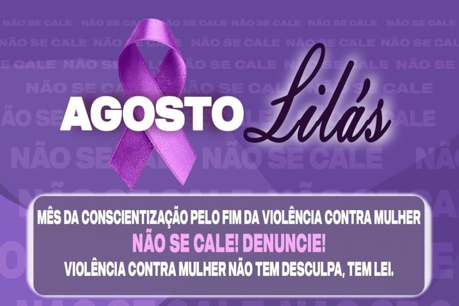 Música, dança, assistências jurídica e psicológica,cuidados com a mulher e rodas de conversa nesta quinta 31/08 movimentam o Agosto Lilás, no Espaço Gente
