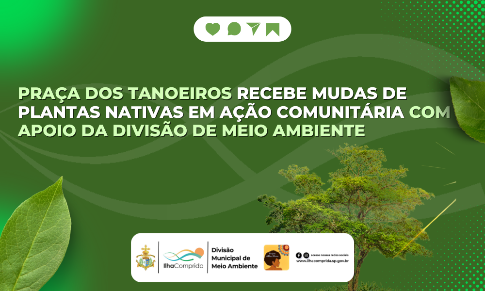 Praça dos Tanoeiros recebe plantio de mudas em ação comunitária com apoio da Prefeitura