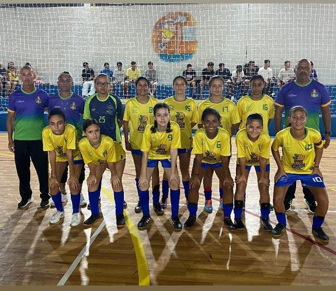 Equipe de Futsal Feminino da Ilha venceu Jacupiranga por 1X0 e sagrou-se vice-campeã dos Jogos da Juventude
