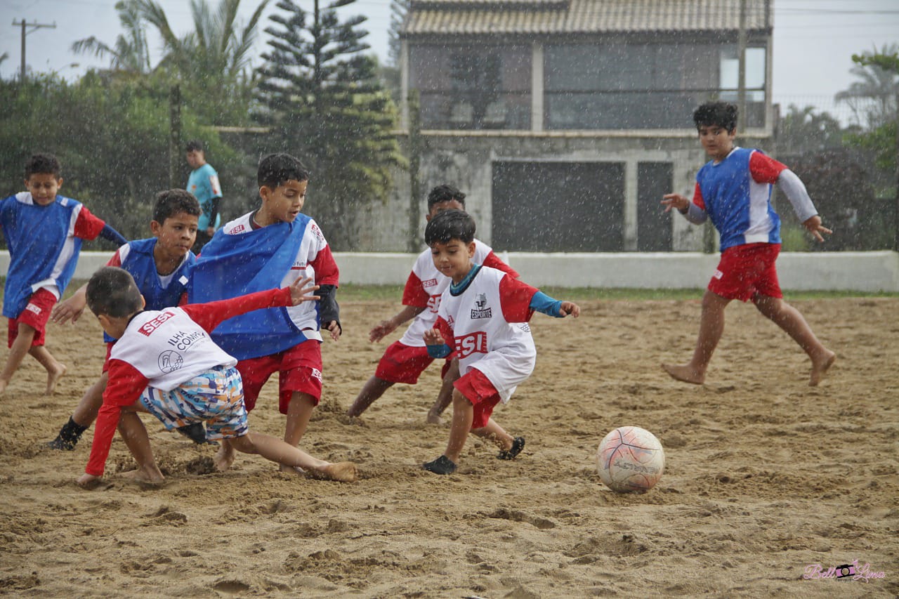 Parceria com o SESI introduz a cultura esportiva nas escolas da Ilha