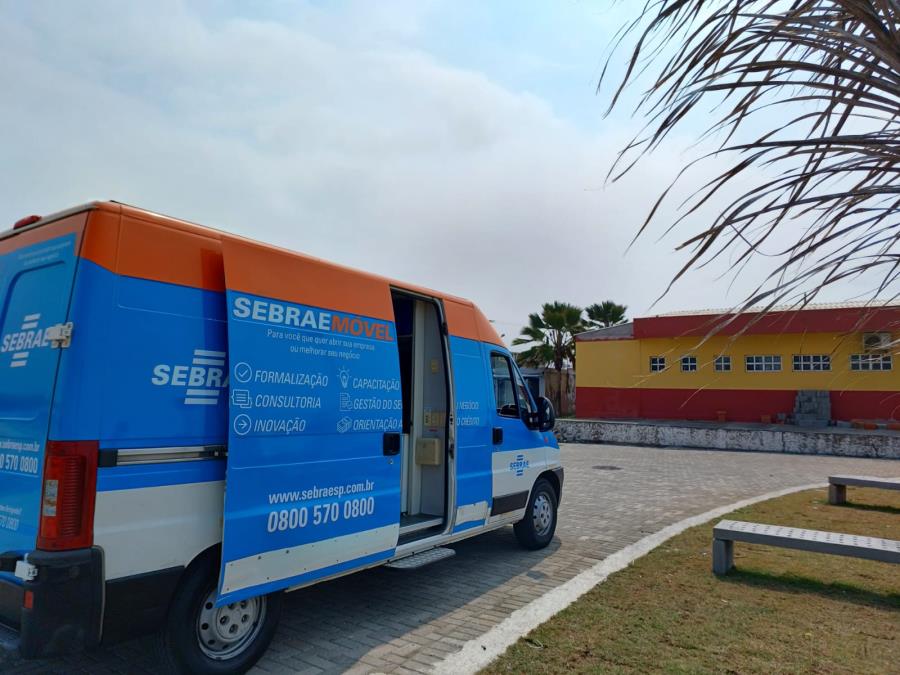 Hoje 27/09, tem atendimento do Sebrae Aqui Móvel até às 16h, na Praça do Boqueirão Norte