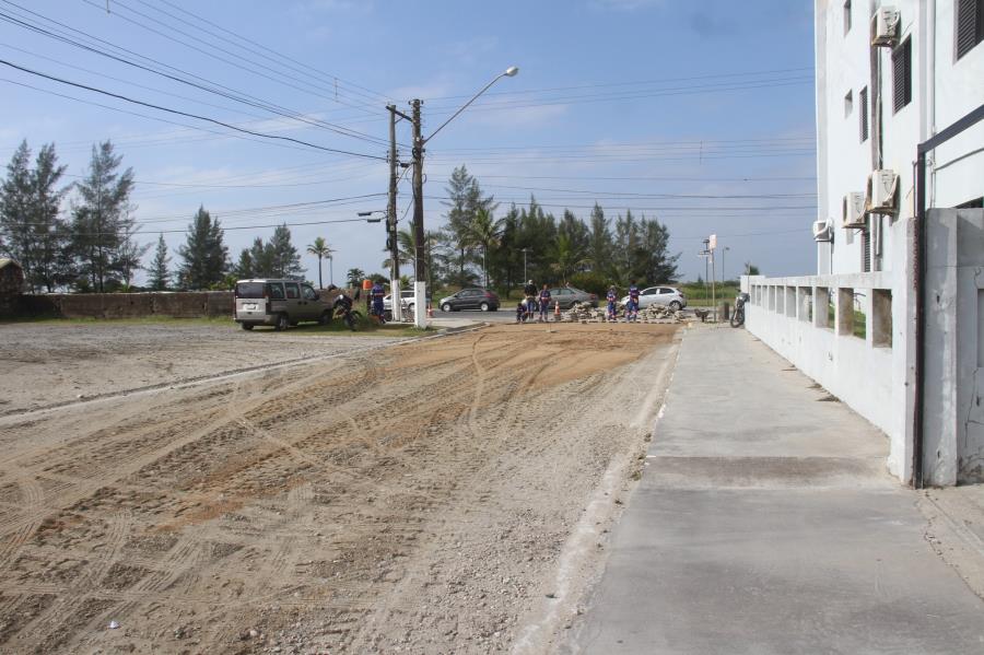 Obras nas embocaduras das ruas de acesso à Beira Mar têm objetivo de melhorar a mobilidade urbana
