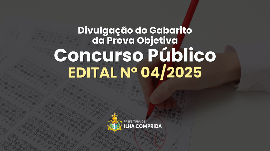 Concurso Público 04/2025: Confira o Gabarito Completo da Prova Objetiva