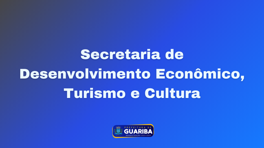 Reunião do COMTUR – Conselho Municipal de Turismo de Guariba