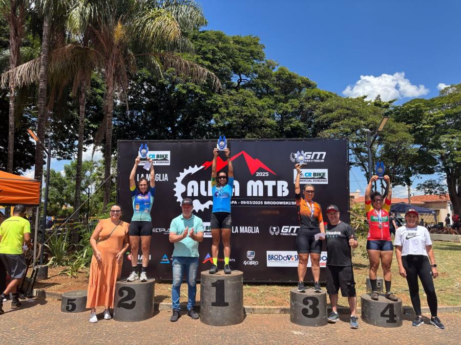 Atletas de Guariba se destacam na etapa de Mountain Bike em Brodowski