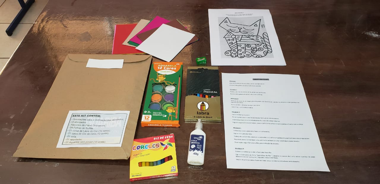 Departamento Municipal de Cultura vem realizando aulas a distância para os alunos inscritos nas oficinas do Centro Cultural Gercino Grieco