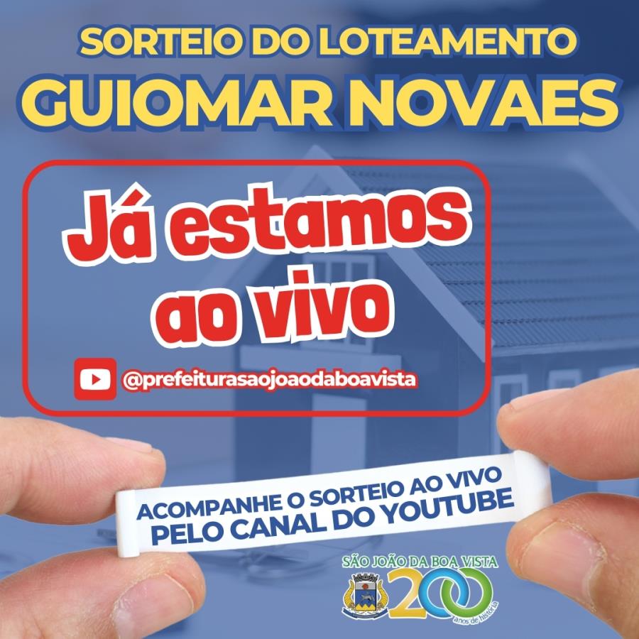 Imagem de Acompanhe em tempo real o sorteio do Conjunto Habitacional Guiomar Novaes