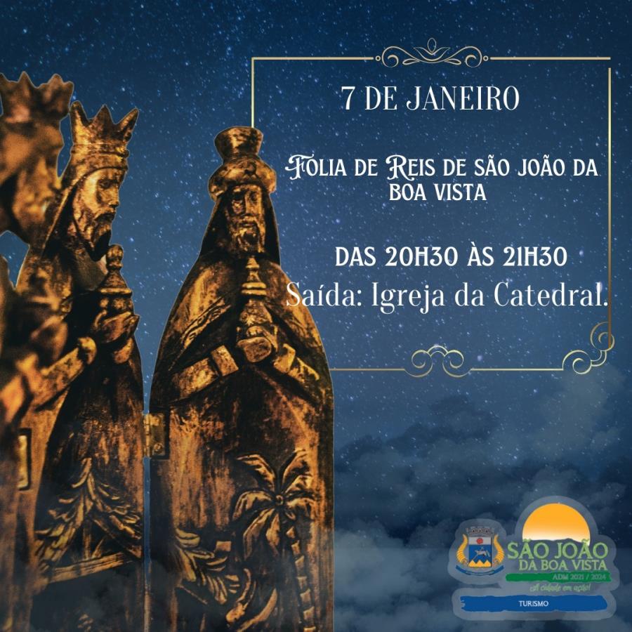 No próximo sábado tem Folia de Reis em São João
